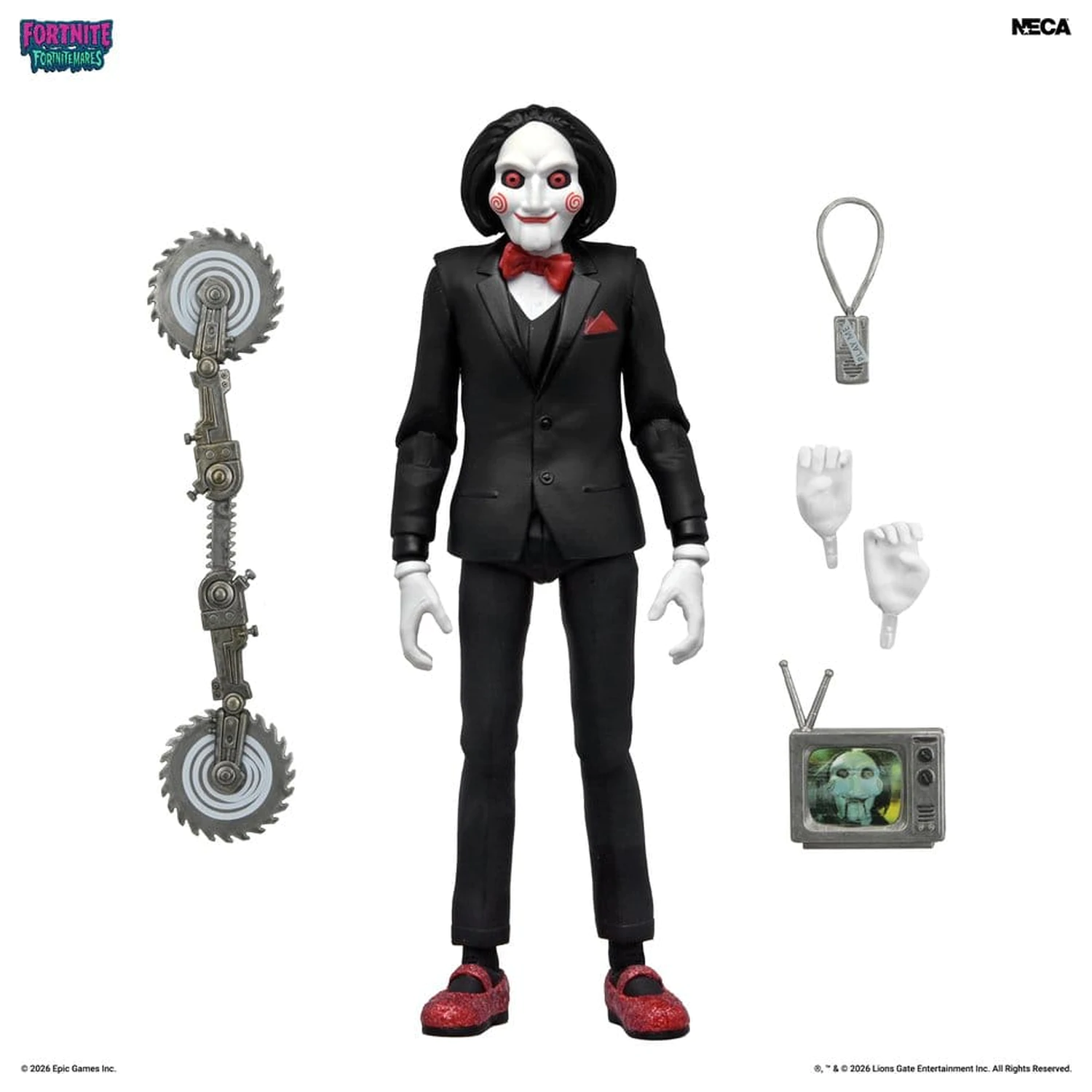 Fortnite/SAW Fortnitemares akčná figúrka Billy the Puppet 18 cm produktová fotografia