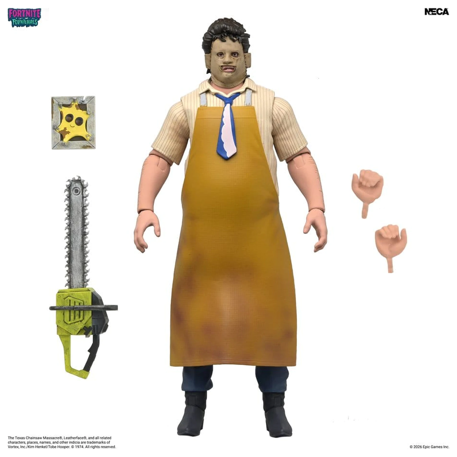 Fortnite/Texas Chainsaw Massacre Fortnitemares akčná figúrka Leatherface 18 cm produktová fotografia