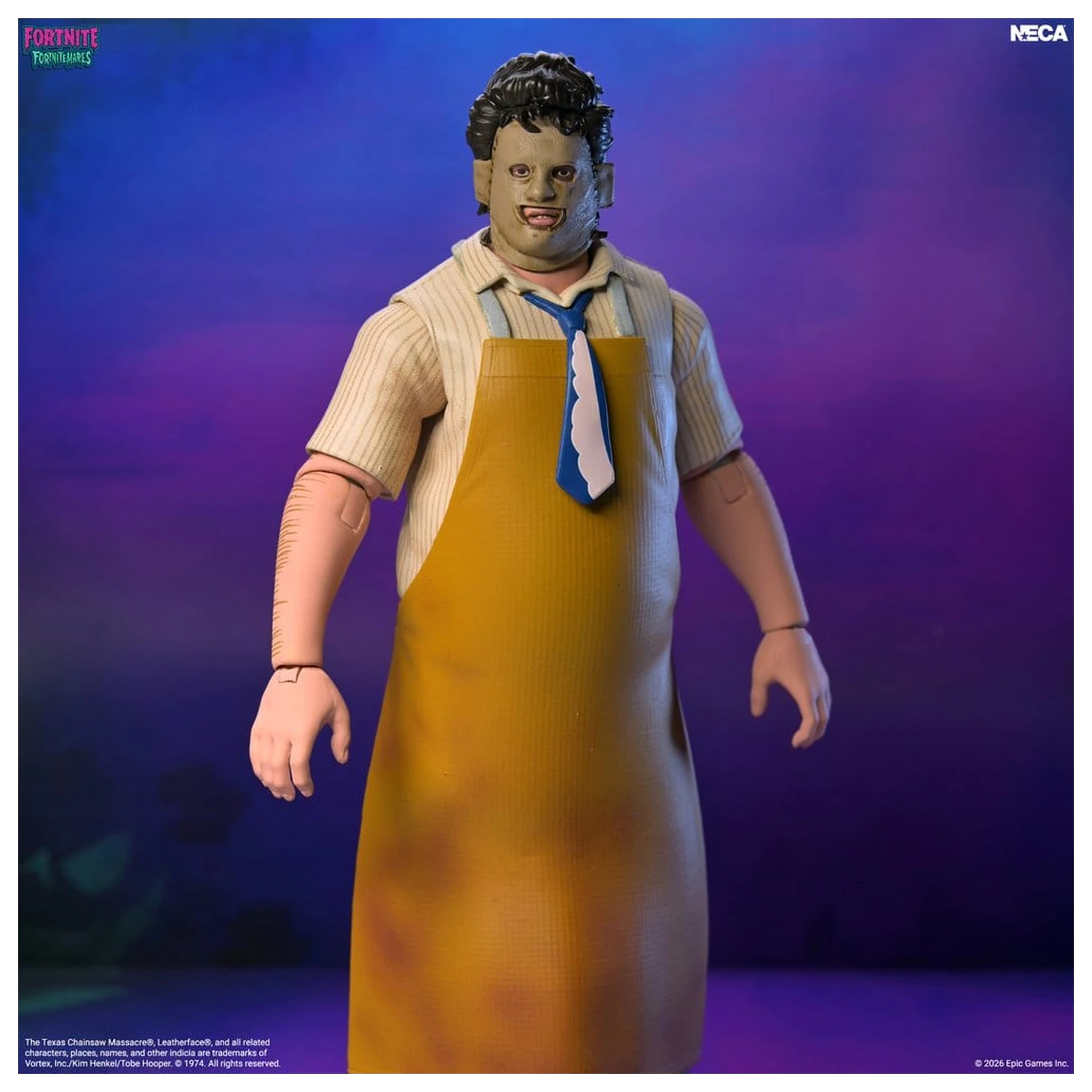 Fortnite/Texas Chainsaw Massacre Fortnitemares akčná figúrka Leatherface 18 cm produktová fotografia