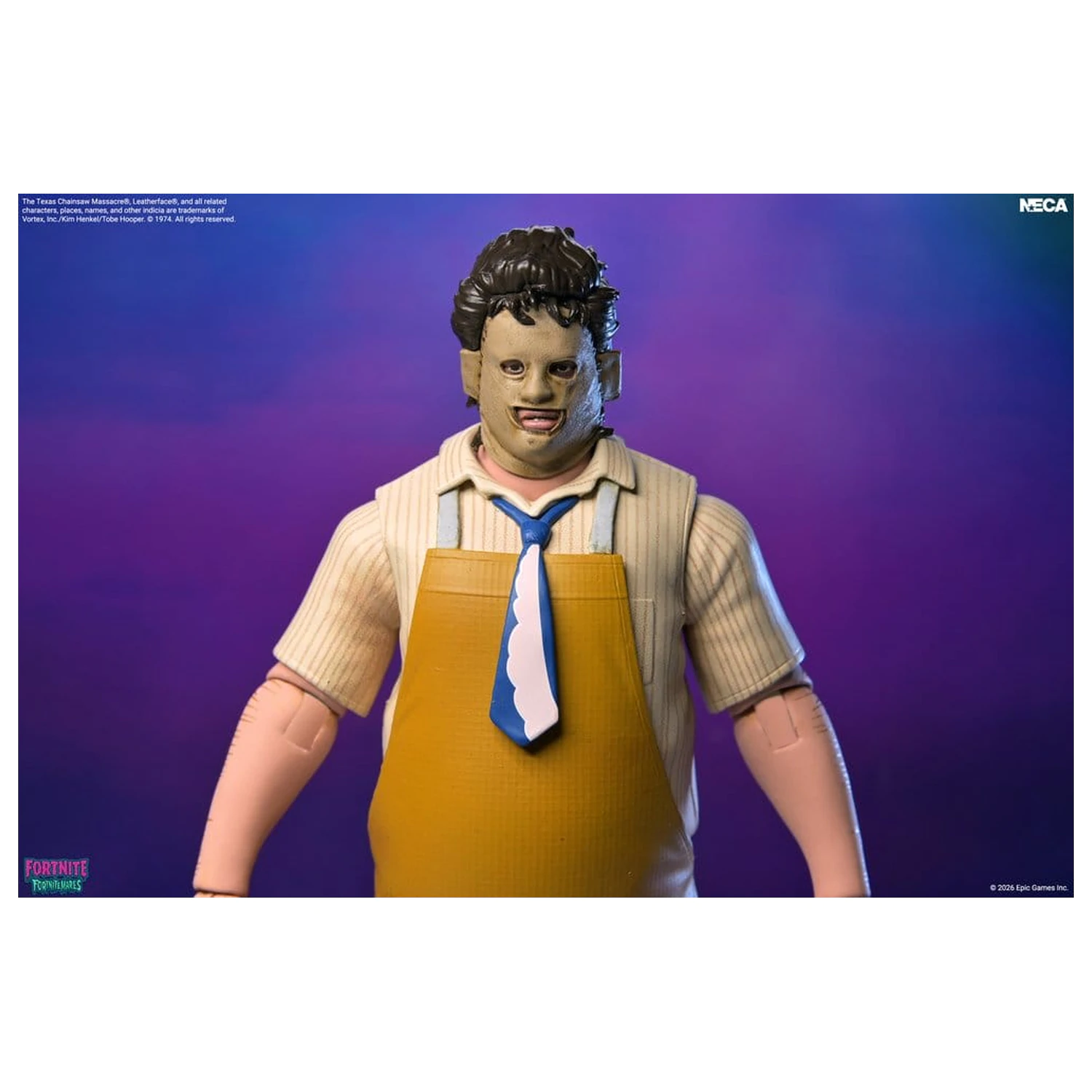 Fortnite/Texas Chainsaw Massacre Fortnitemares akčná figúrka Leatherface 18 cm produktová fotografia