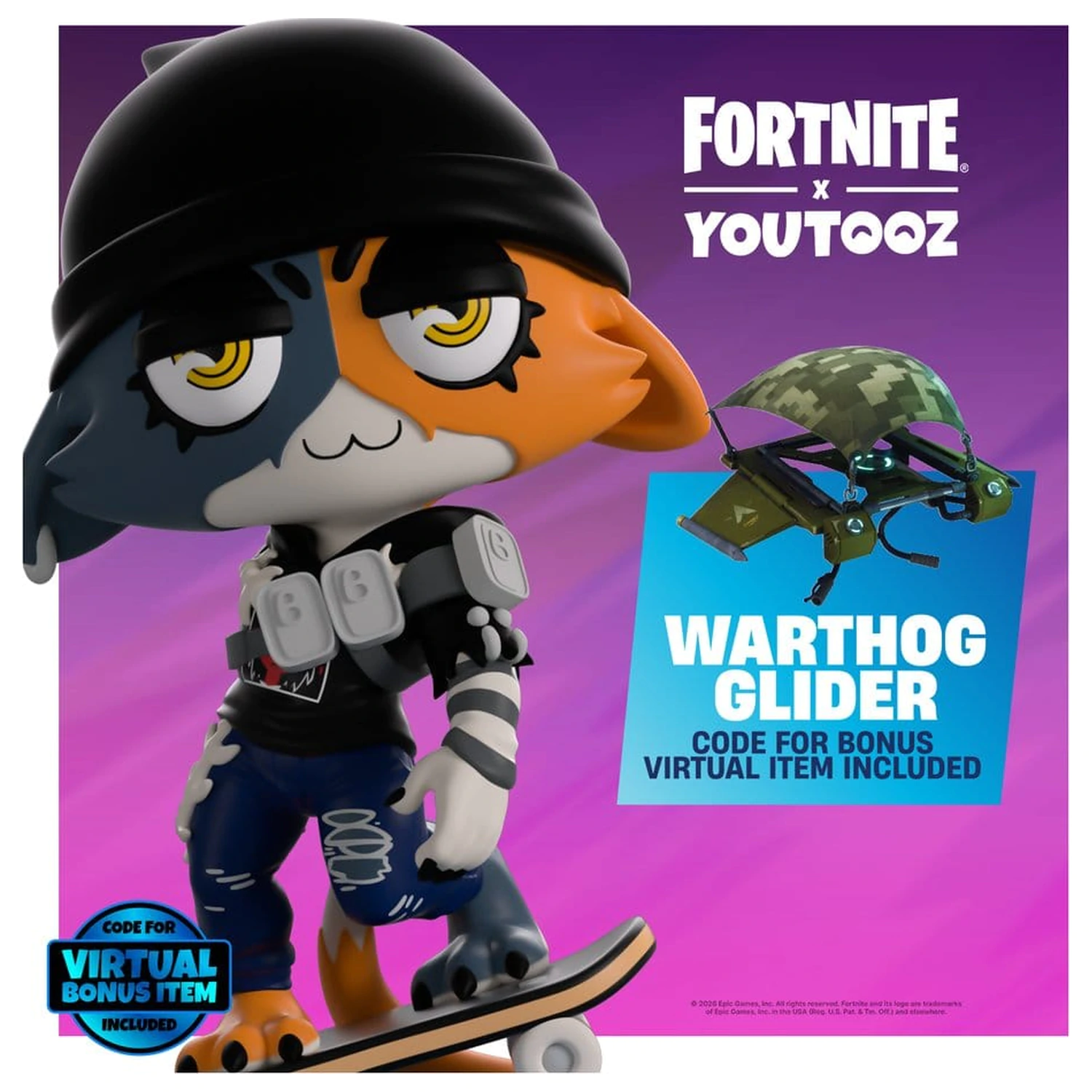 Fortnite vinylová figúrka Meow Skulls 13 cm produktová fotografia