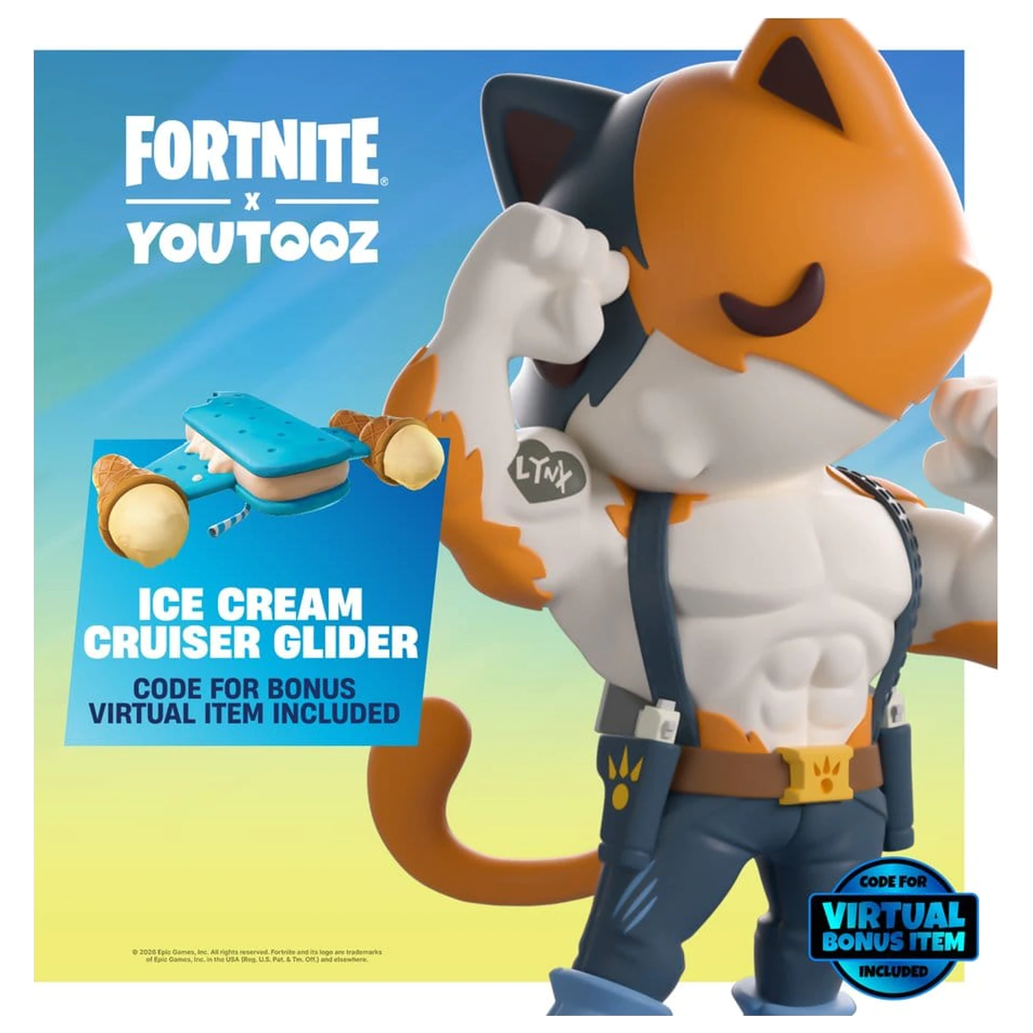 Fortnite Vinylová figúrka Meowscles 13 cm produktová fotografia