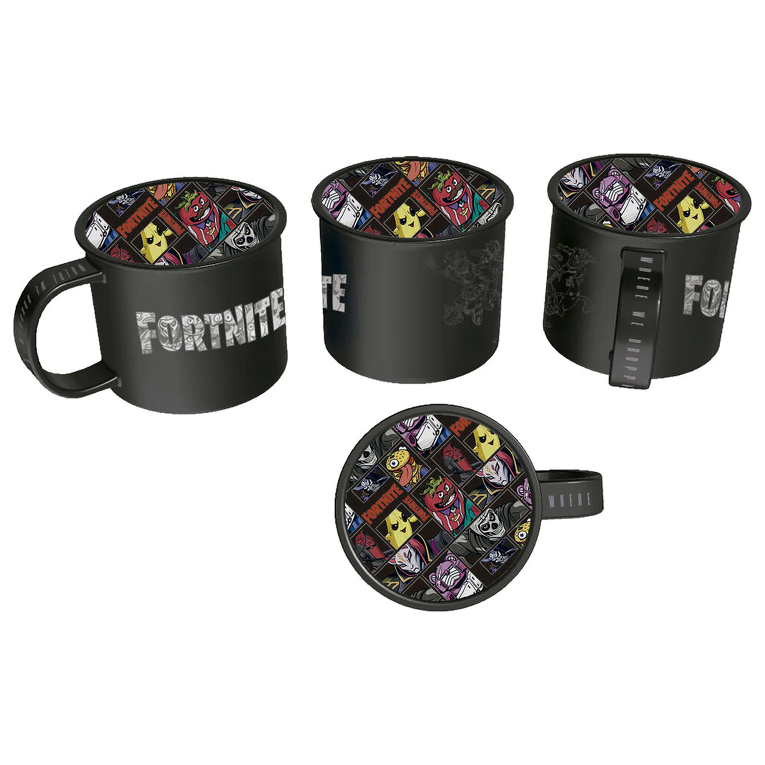 Fortnite Where we Droppin hrnček 430ml produktová fotografia
