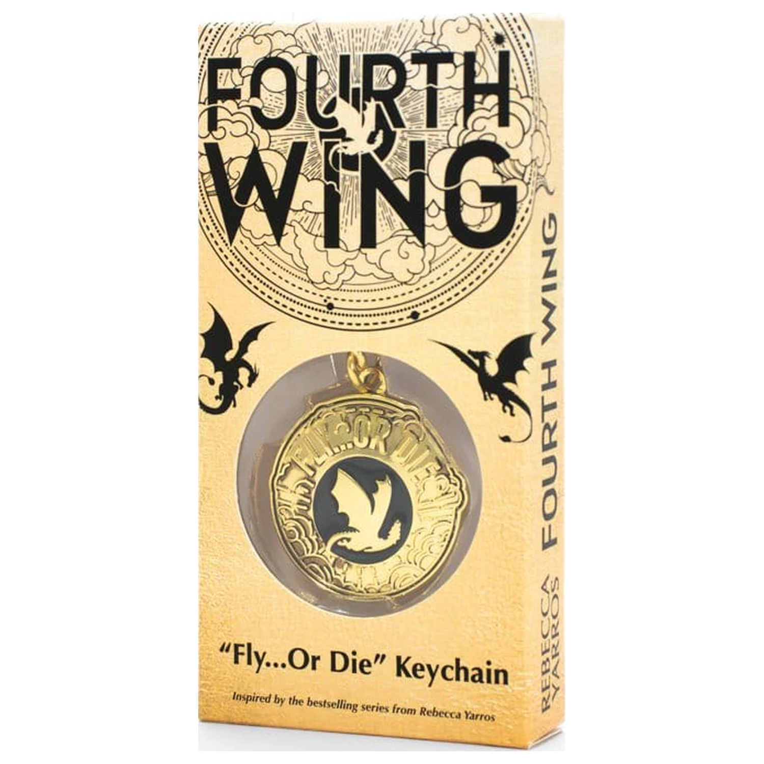 Fourth Wing prívesok na kľúče Fly or Die 14 cm produktová fotografia