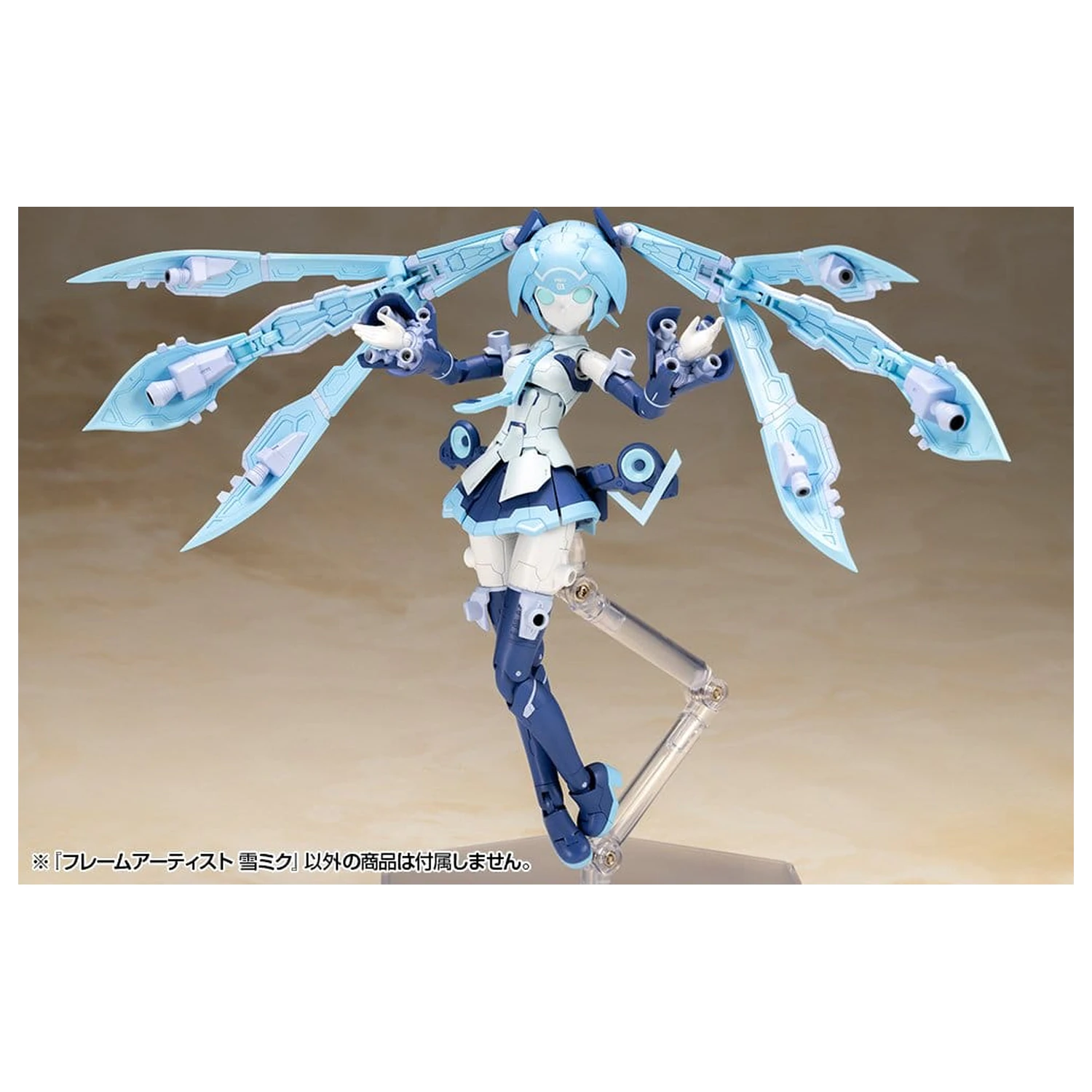 Frame Arms plastikový Model Kit 1/100 Frame Artist Snow Miku 16 cm produktová fotografia