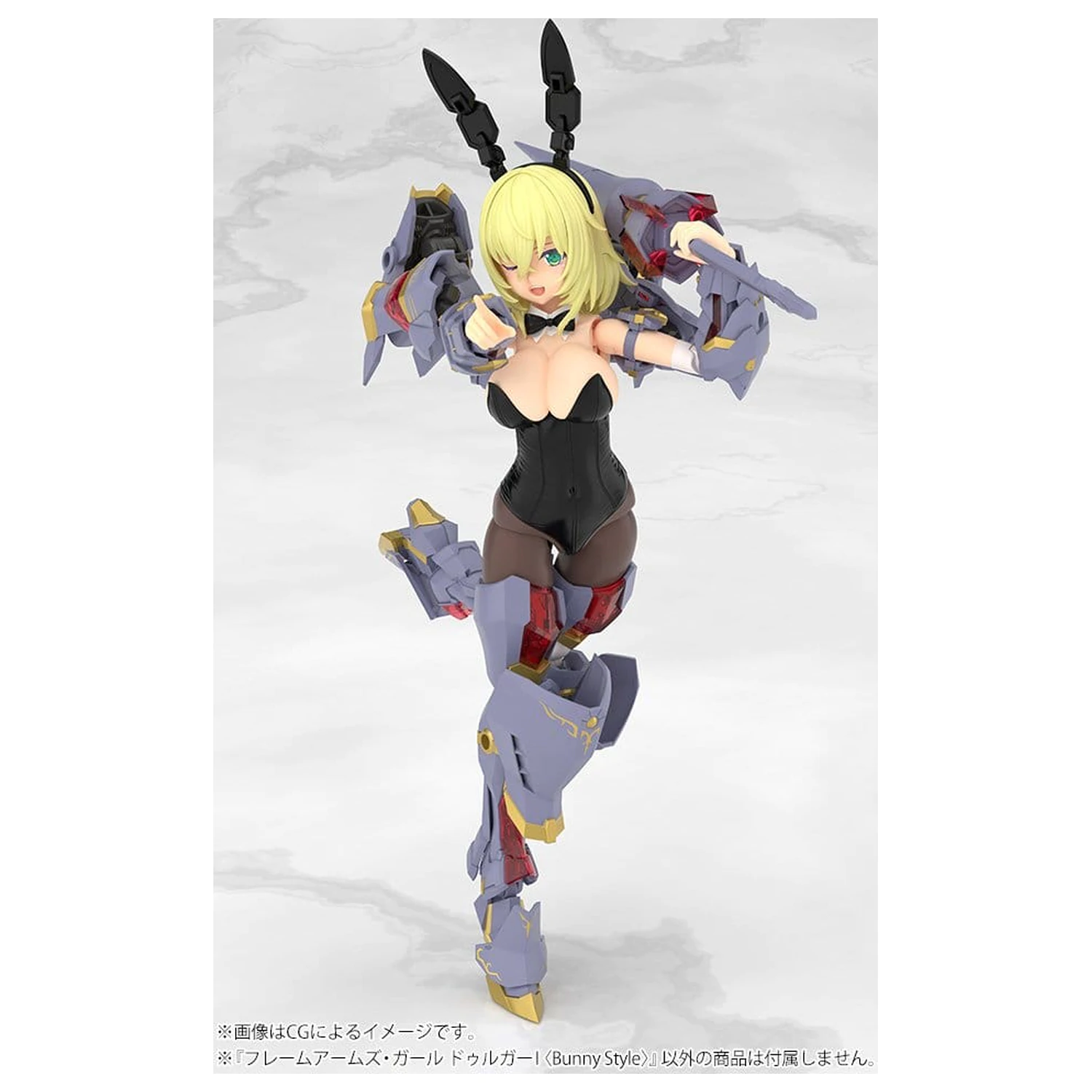 Frame Arms Girl plastový model Durga Bunny Style 18 cm produktová fotografia