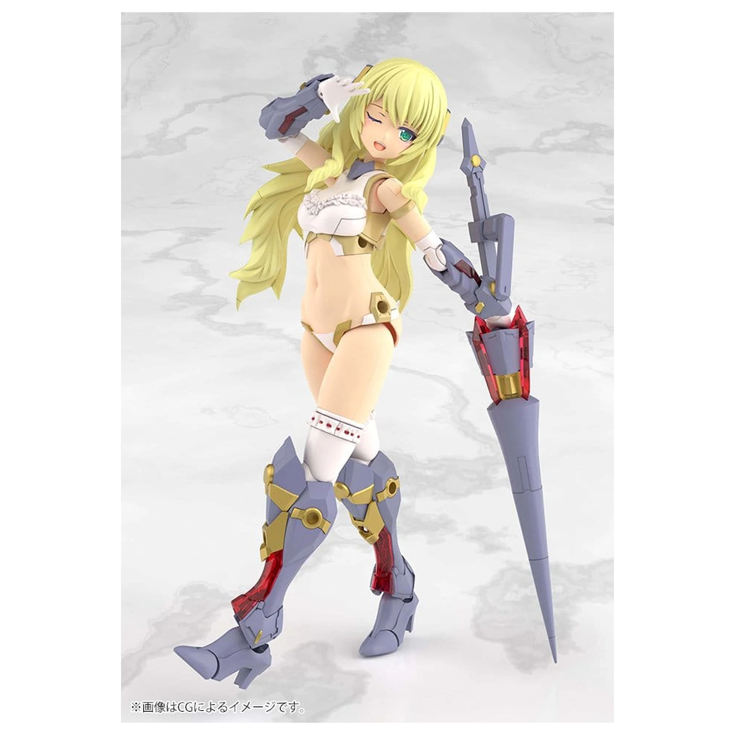 Frame Arms Girl Grande Scale plastová modelárska stavebnica 1/6 Durga I 25 cm produktová fotografia