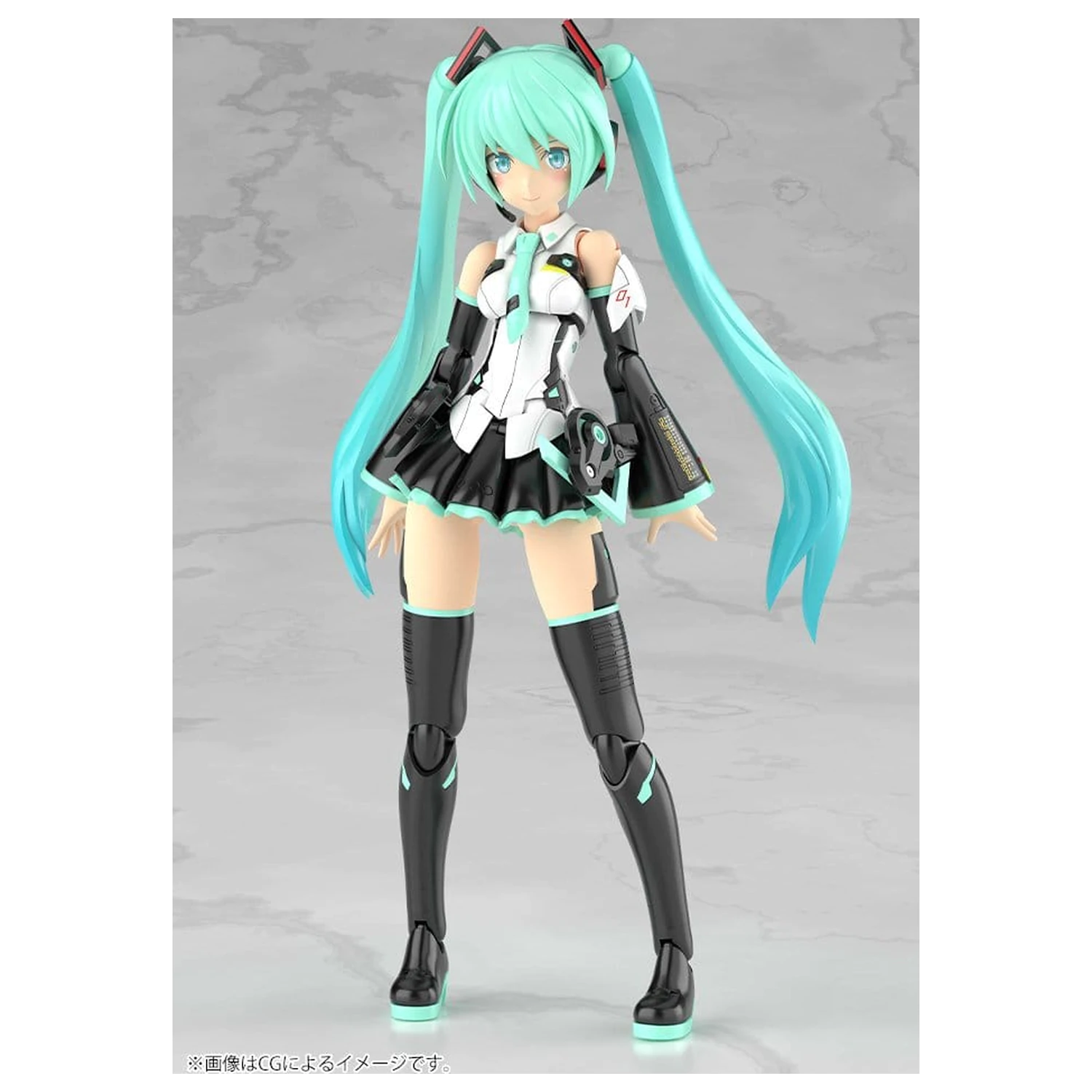 Frame Arms Girl Plastic Model Kit Grande Scale Frame Music Girl Hatsune Miku 25 cm produktová fotografia