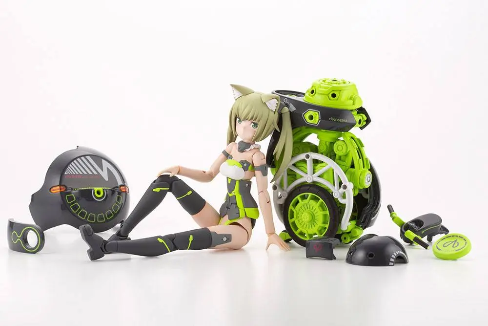 Frame Arms Girl Plastic Model Kit Innocentia (Racer) & Noseru (Racing Specs Ver.) 15 cm produktová fotografia