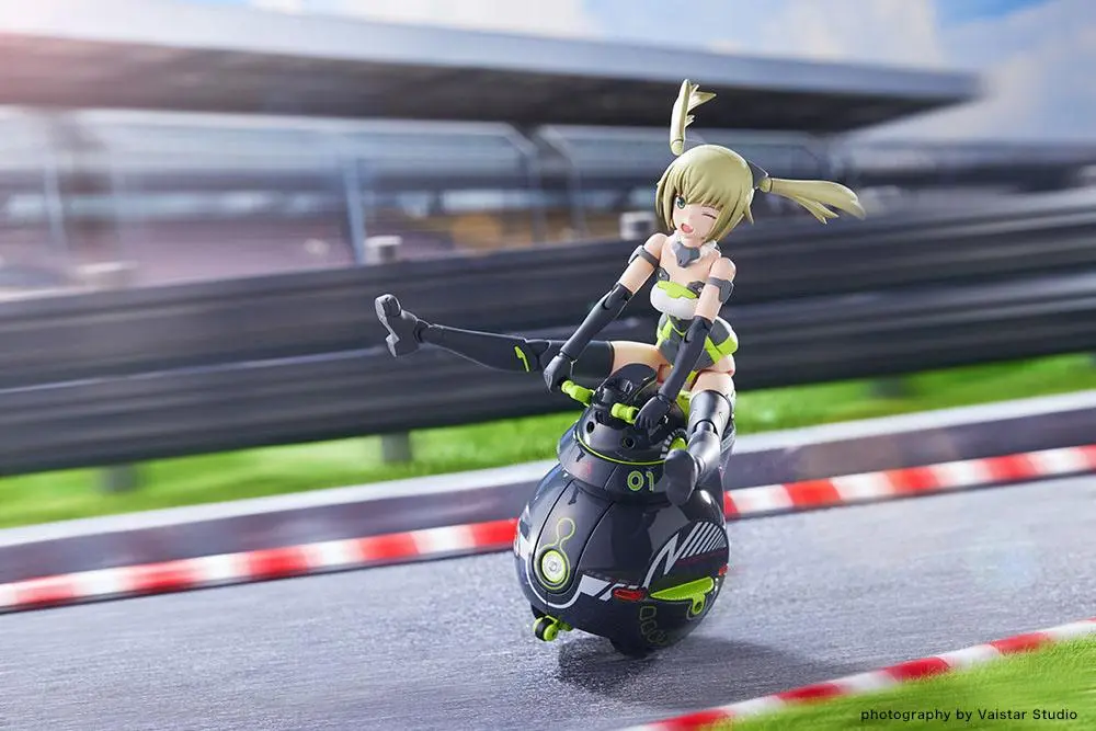 Frame Arms Girl Plastic Model Kit Innocentia (Racer) & Noseru (Racing Specs Ver.) 15 cm produktová fotografia