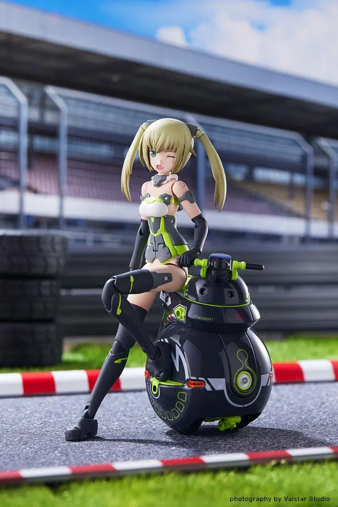 Frame Arms Girl Plastic Model Kit Innocentia (Racer) & Noseru (Racing Specs Ver.) 15 cm produktová fotografia