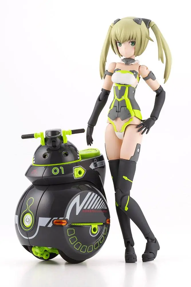 Frame Arms Girl Plastic Model Kit Innocentia (Racer) & Noseru (Racing Specs Ver.) 15 cm produktová fotografia