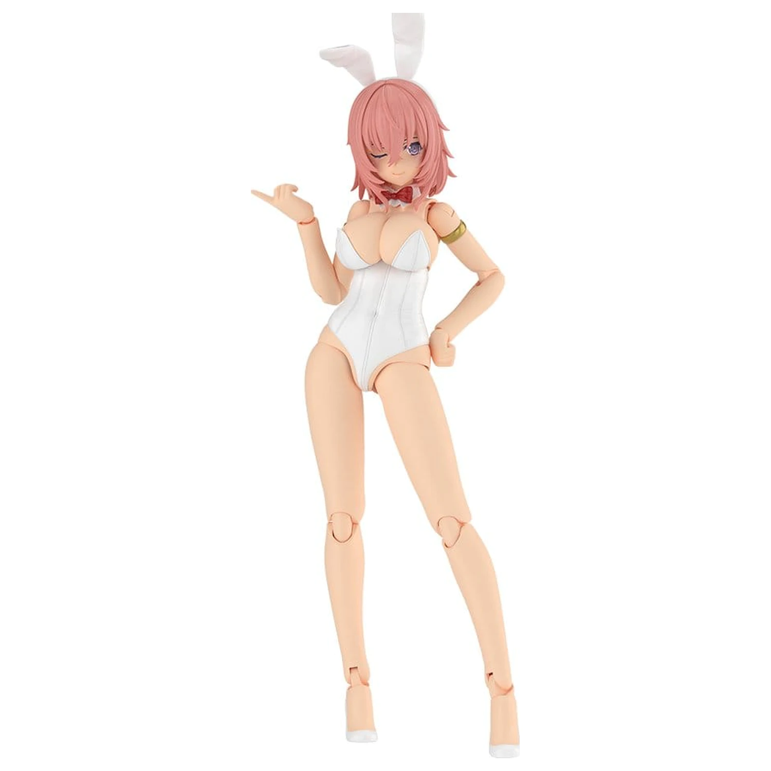 Frame Arms Girl plastový model Durga I Bunny Style White 18 cm produktová fotografia
