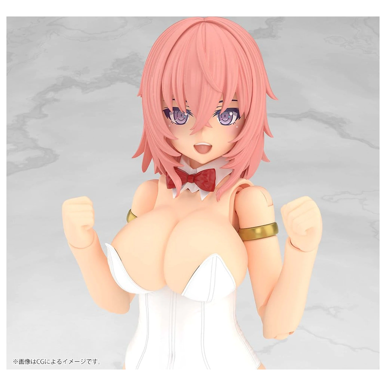 Frame Arms Girl plastový model Durga I Bunny Style White 18 cm produktová fotografia