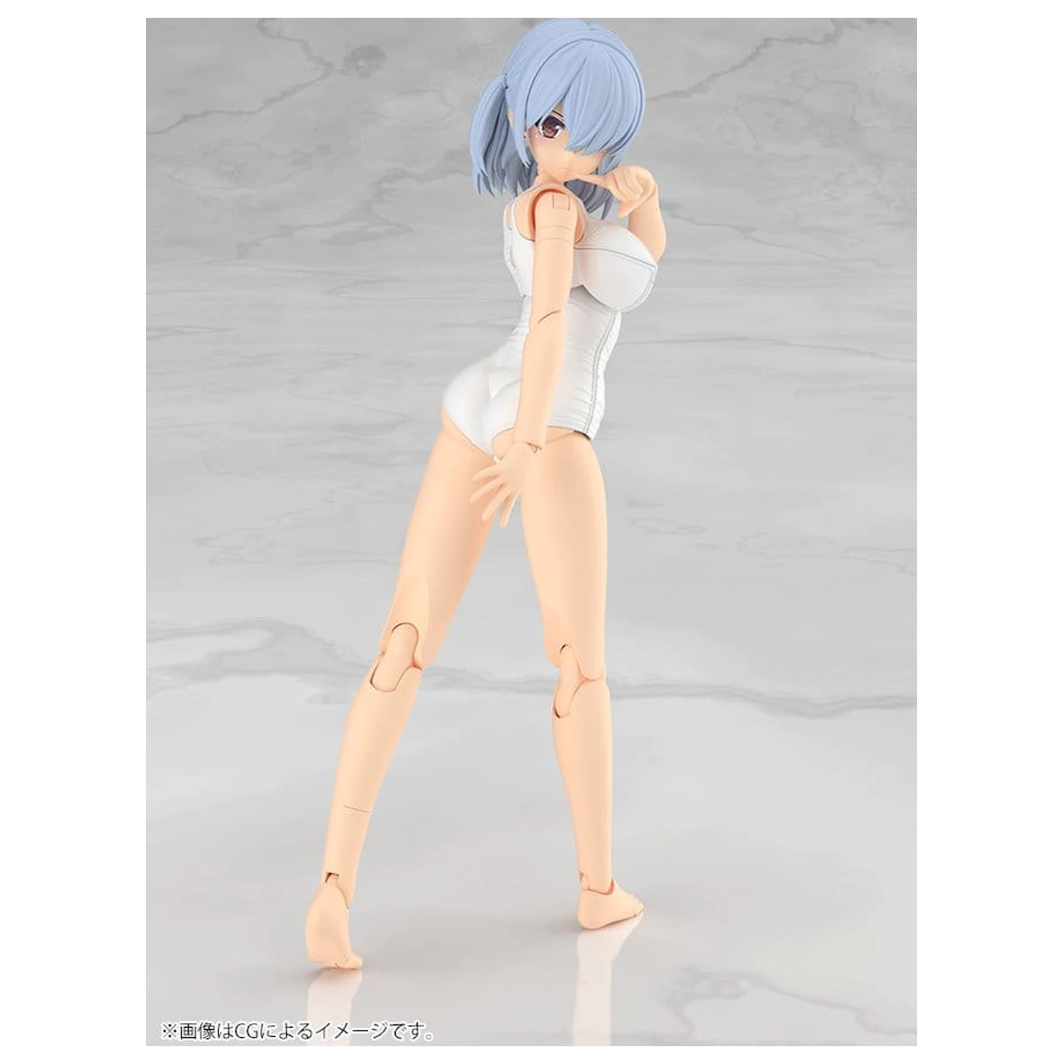 Frame Arms Girl Plastový model Mizuki School Swimsuits White Ver. 16 cm produktová fotografia