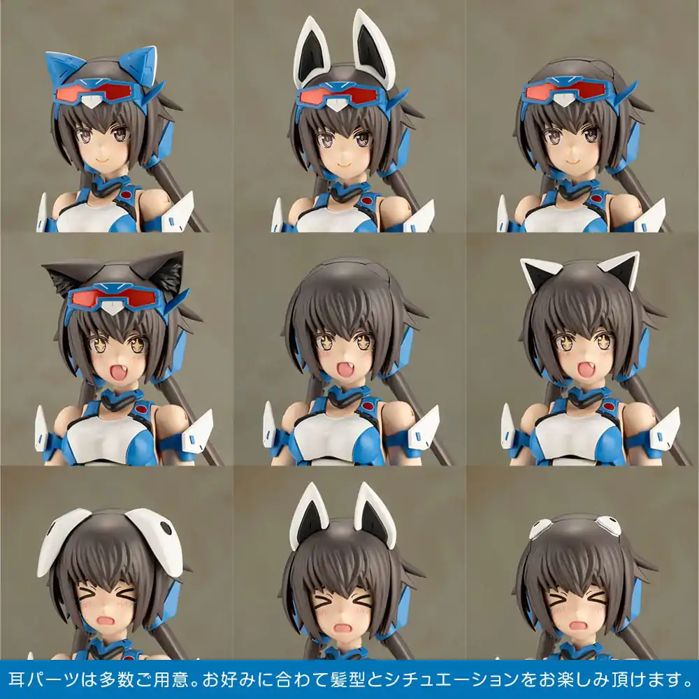 Frame Arms Girl plastová modelová súprava Stylet Swimsuit Blue Impulse Color Ver. 16 cm produktová fotografia