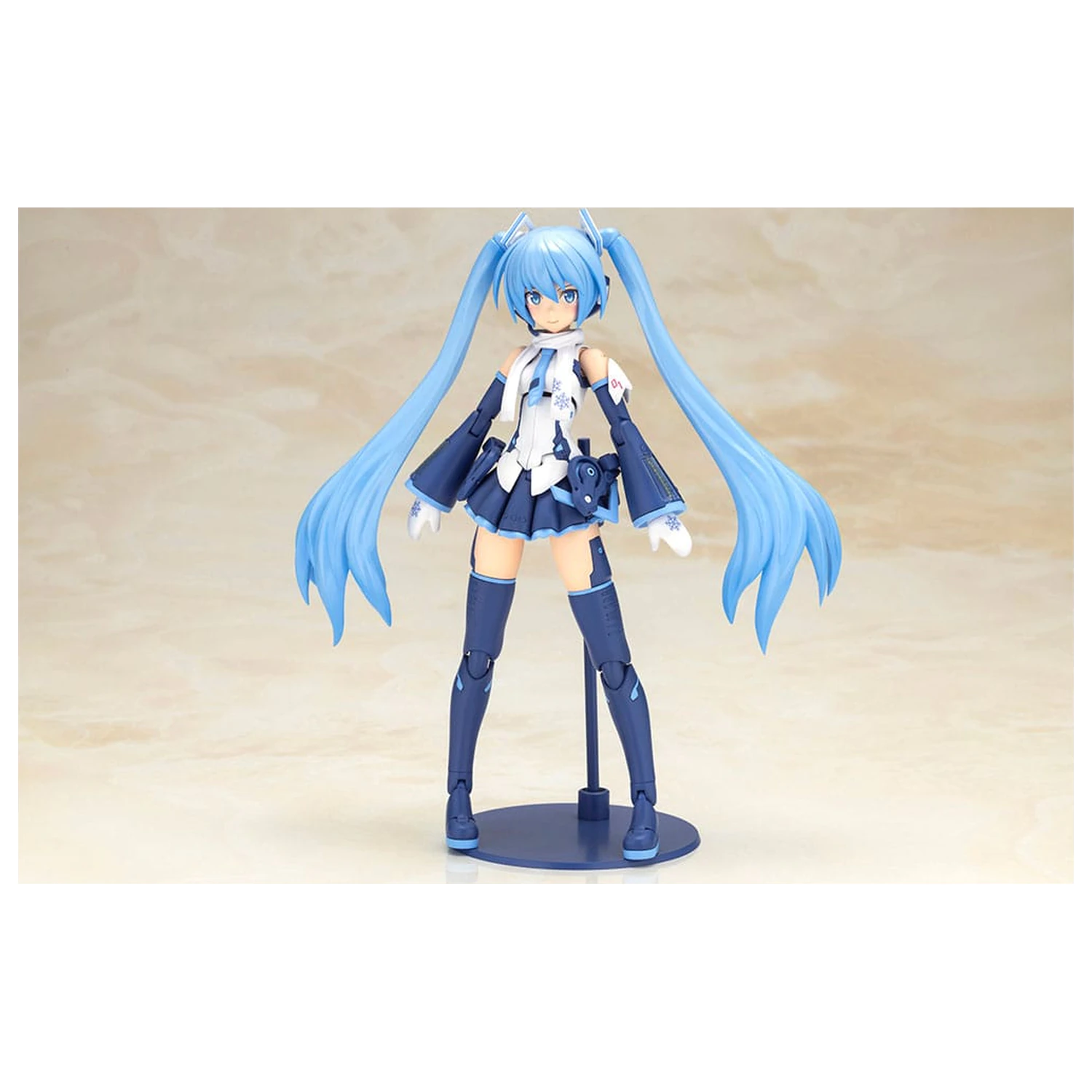 Frame Arms Girl x Hatsune Miku Plastic Model Kit Frame Music Girl Snow Miku Another Color Ver. 15 cm produktová fotografia