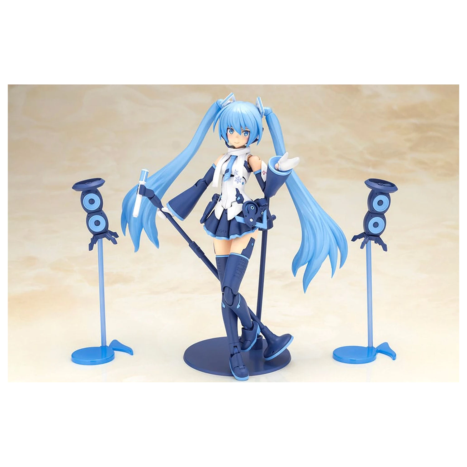 Frame Arms Girl x Hatsune Miku Plastic Model Kit Frame Music Girl Snow Miku Another Color Ver. 15 cm produktová fotografia