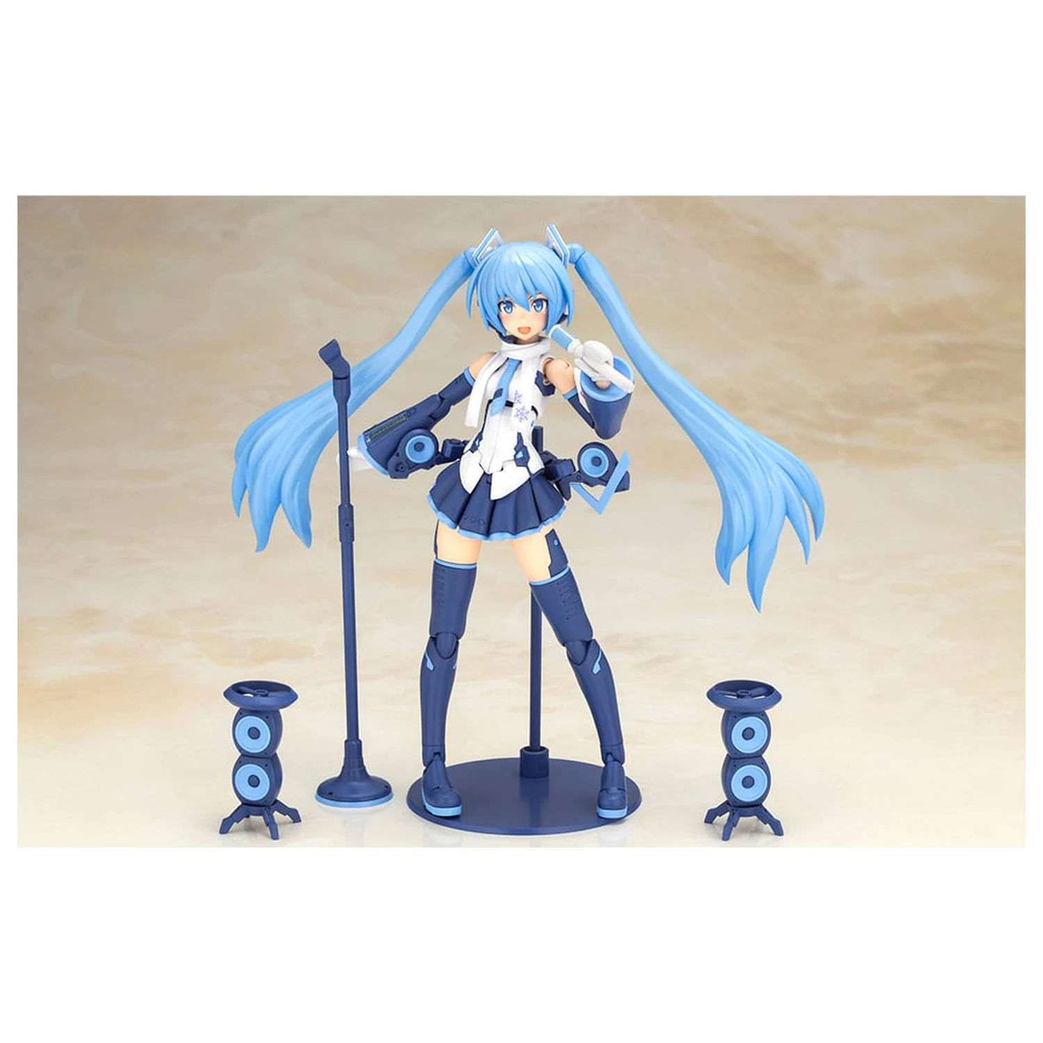 Frame Arms Girl x Hatsune Miku Plastic Model Kit Frame Music Girl Snow Miku Another Color Ver. 15 cm produktová fotografia
