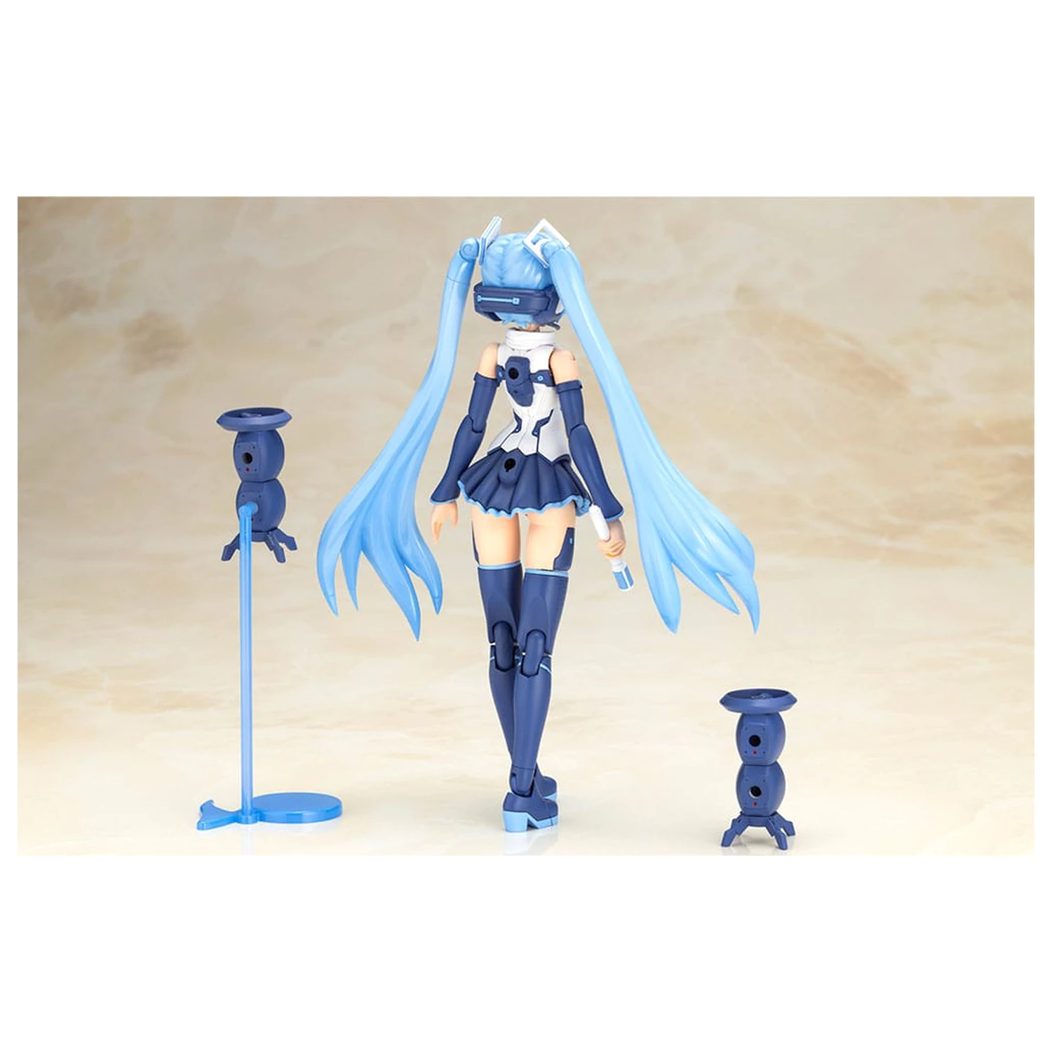 Frame Arms Girl x Hatsune Miku Plastic Model Kit Frame Music Girl Snow Miku Another Color Ver. 15 cm produktová fotografia
