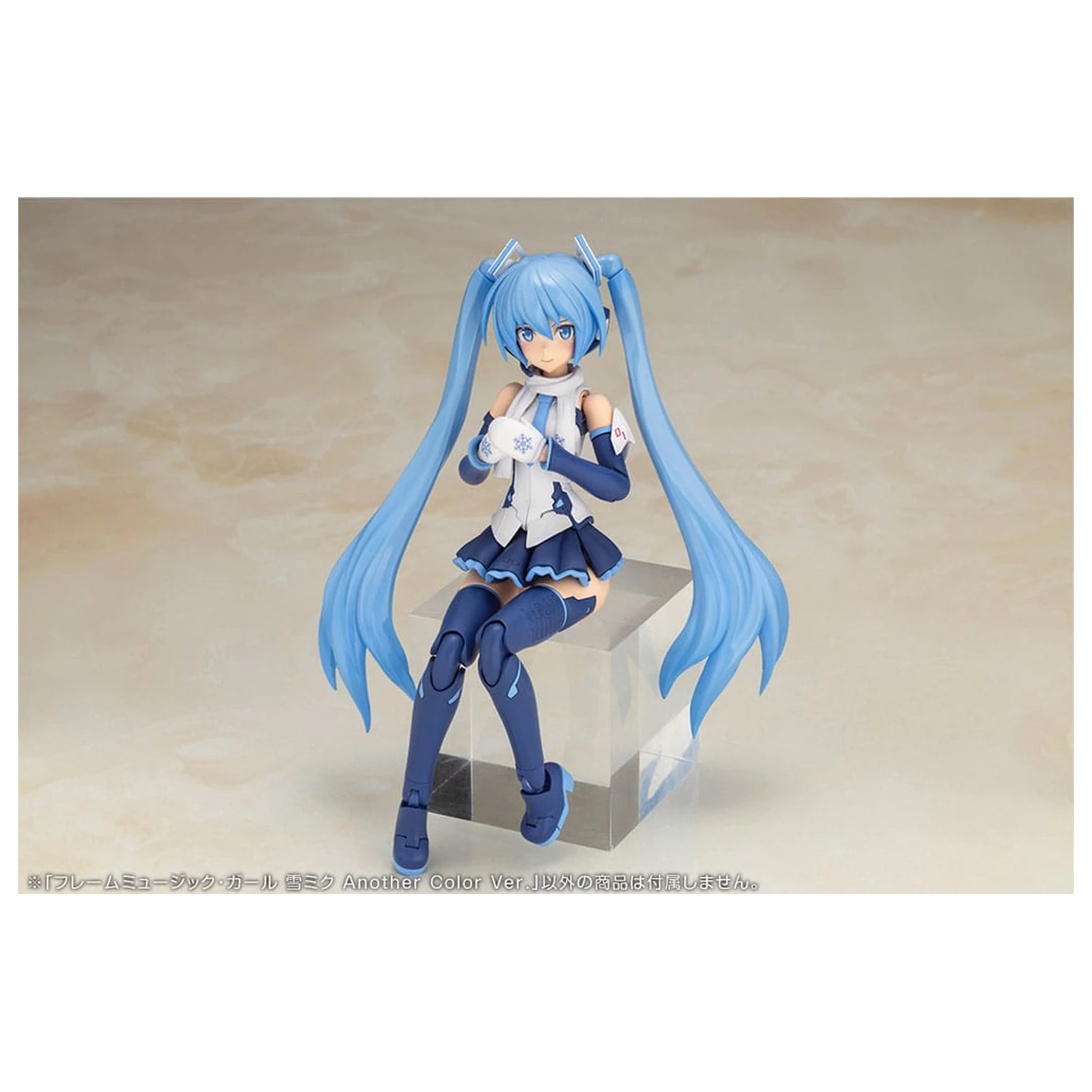 Frame Arms Girl x Hatsune Miku Plastic Model Kit Frame Music Girl Snow Miku Another Color Ver. 15 cm produktová fotografia