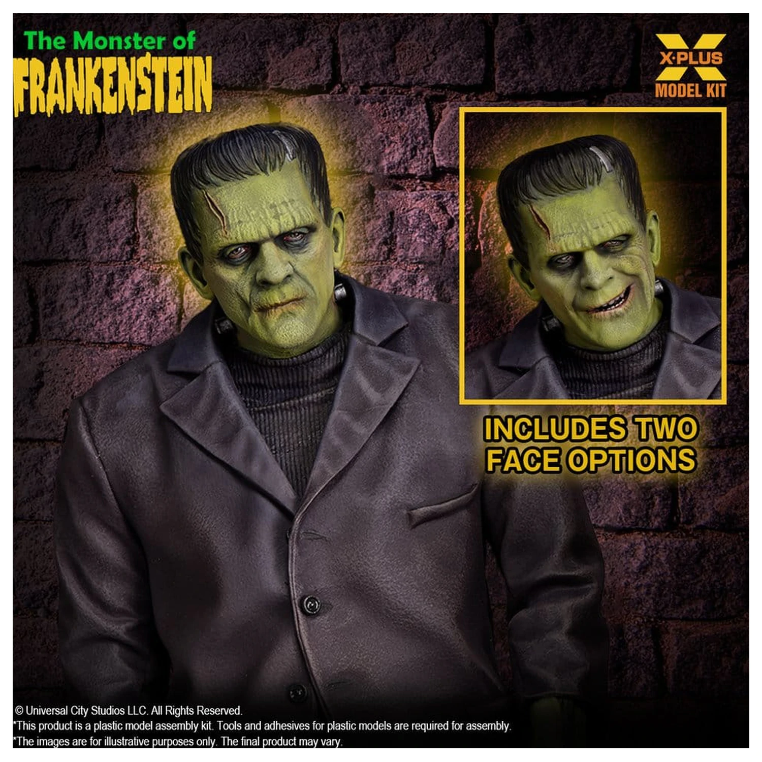 Frankenstein Plastic Model Kit 1/8 The Monster of Frankenstein 27 cm produktová fotografia