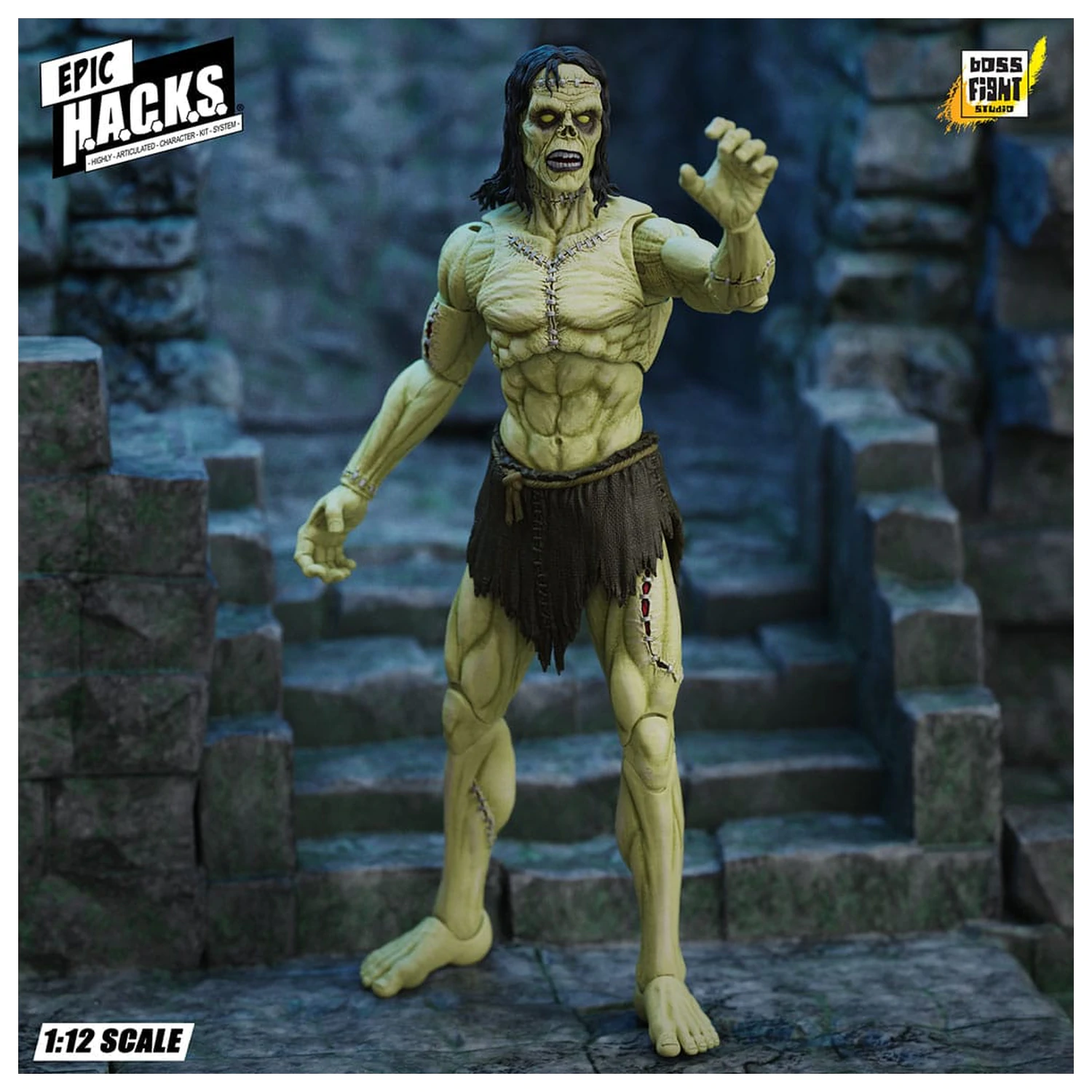Frankenstein's Monster Epic H.A.C.K.S. akčná figúrka 1/12 Undead Creature 19 cm produktová fotografia