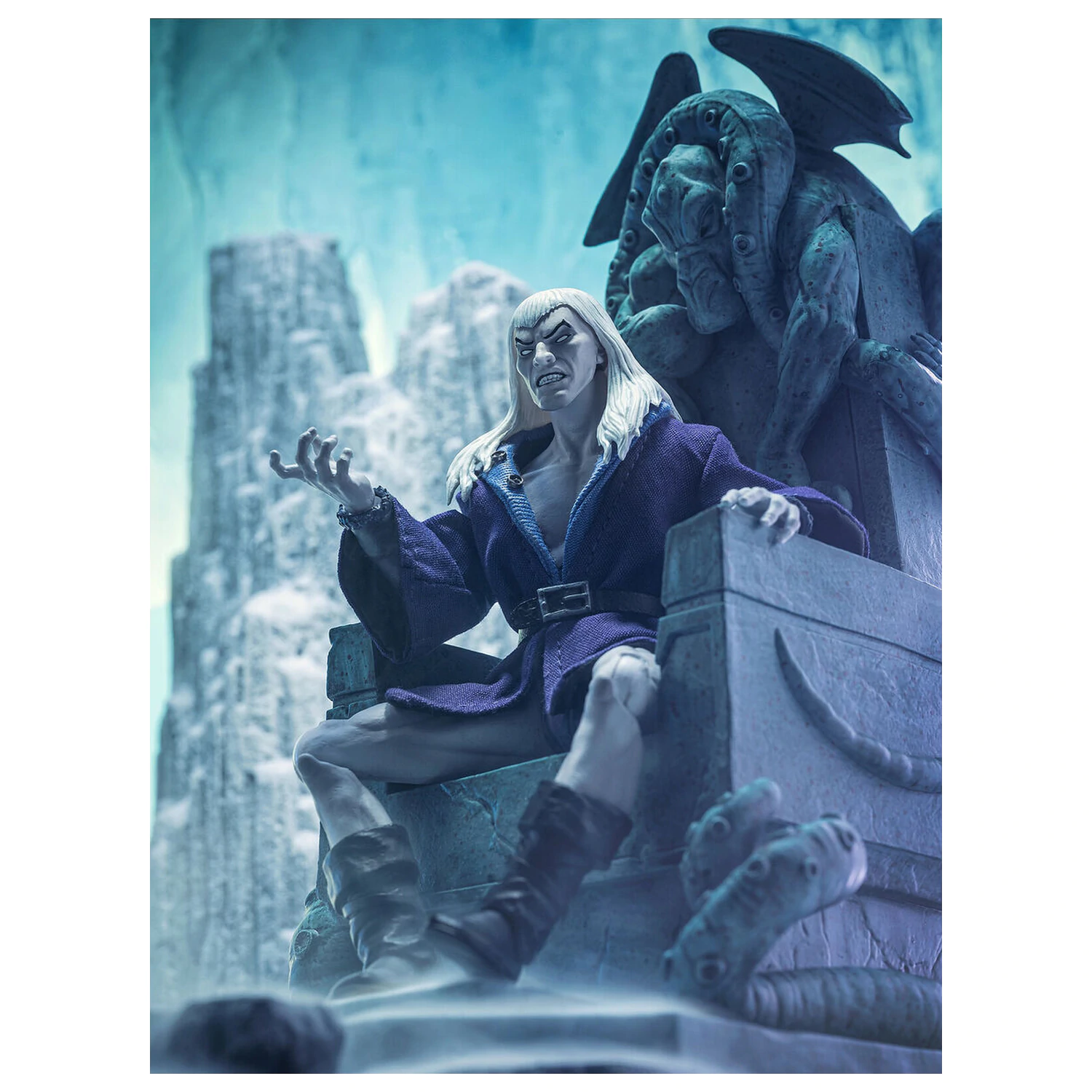 Frazetta Icon Nekorn Elite Fire & Ice figúrka 18cm produktová fotografia