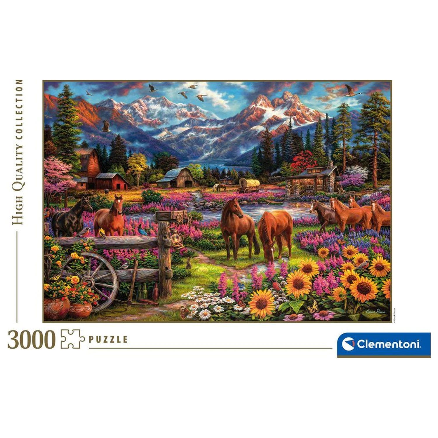 Free To Roam puzzle 3000 kusov produktová fotografia