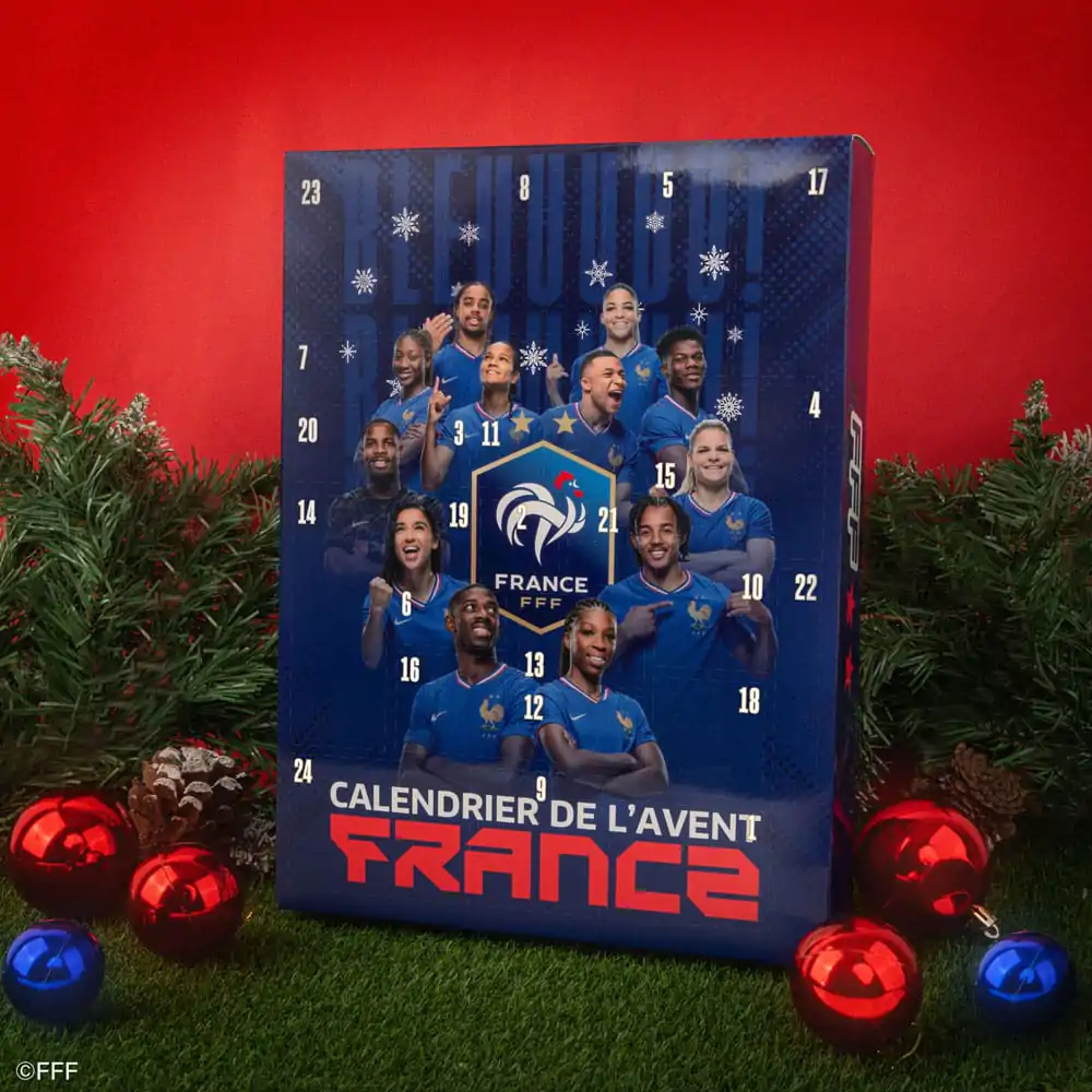 Francúzska futbalová federácia Adventný kalendár 2025 produktová fotografia