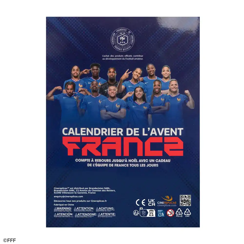Francúzska futbalová federácia Adventný kalendár 2025 produktová fotografia