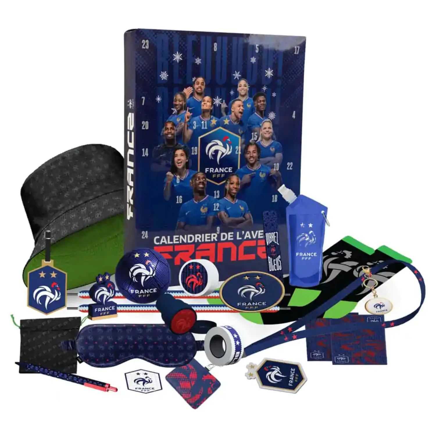 Francúzska futbalová federácia Adventný kalendár 2025 produktová fotografia