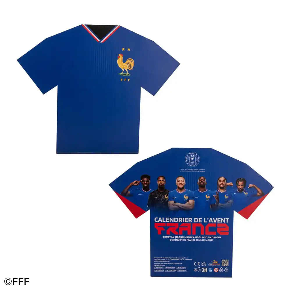 French Football Federation Deluxe adventný kalendár 2025 produktová fotografia