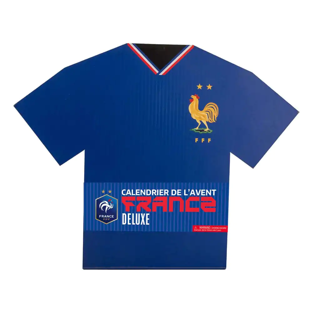 French Football Federation Deluxe adventný kalendár 2025 produktová fotografia