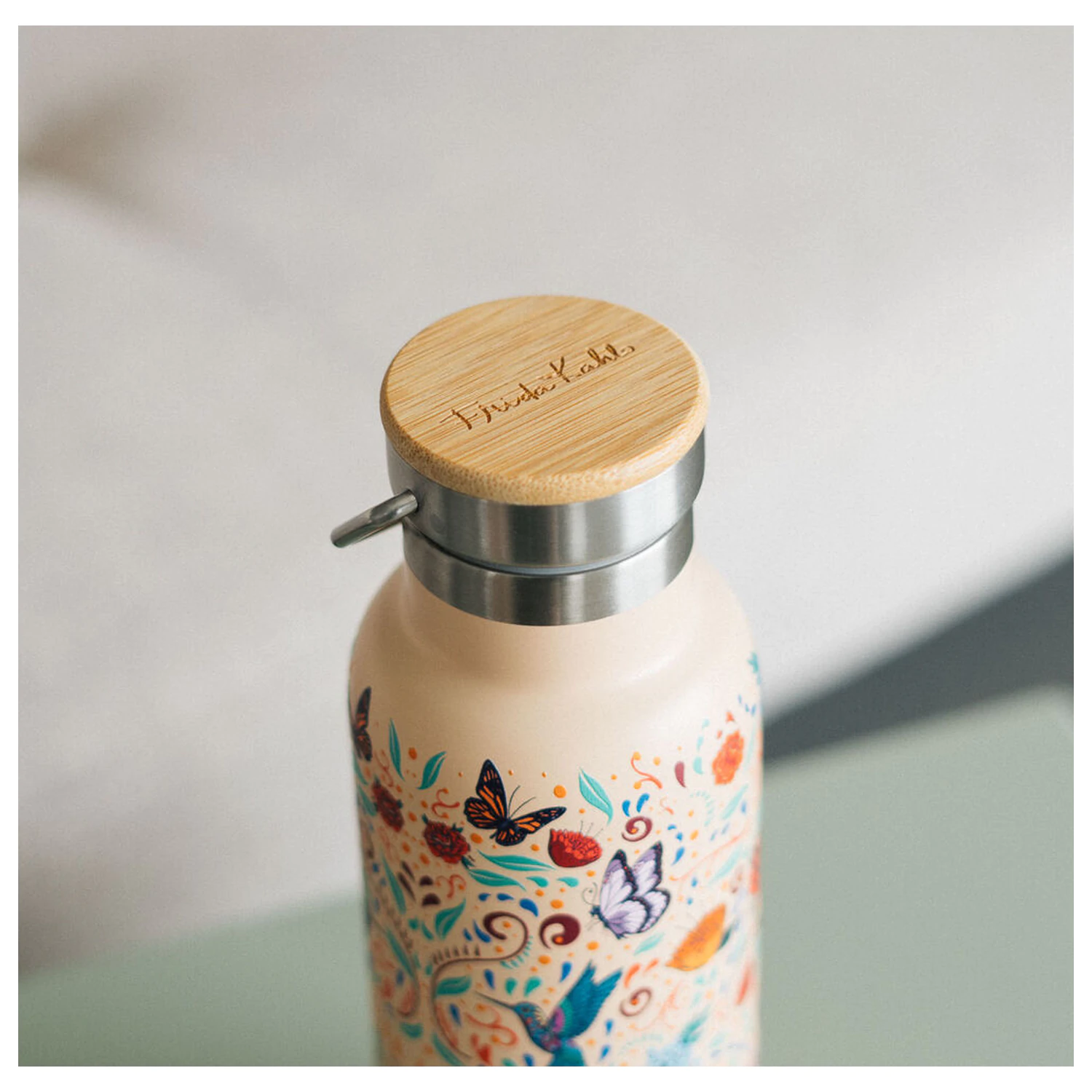 Frida Kahlo Long Live Life nerezová fľaša 500ml produktová fotografia