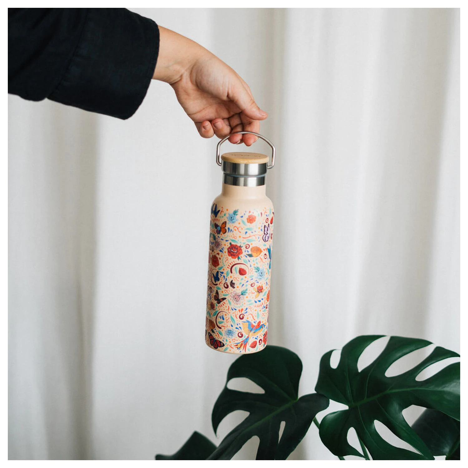 Frida Kahlo Long Live Life nerezová fľaša 500ml produktová fotografia