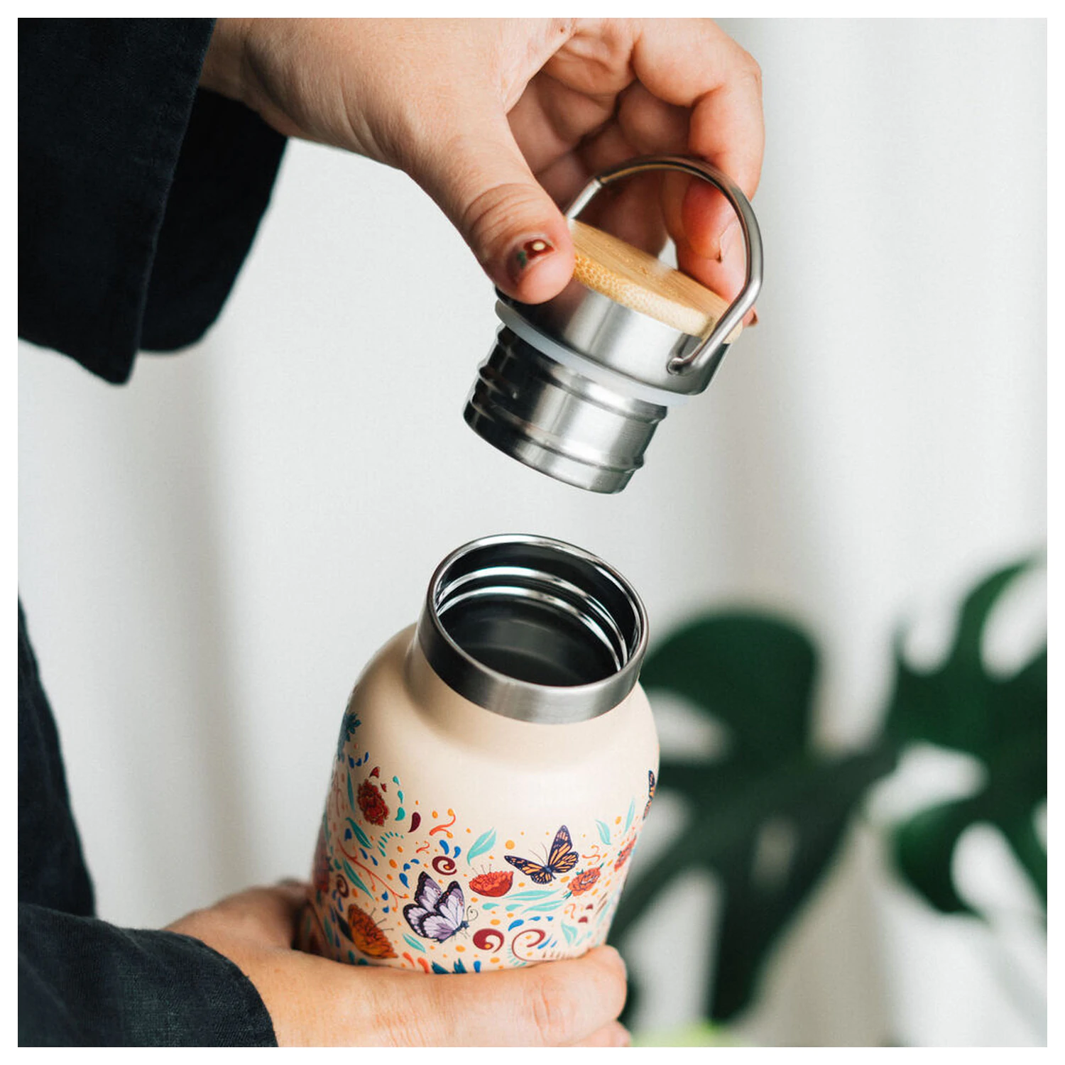 Frida Kahlo Long Live Life nerezová fľaša 500ml produktová fotografia