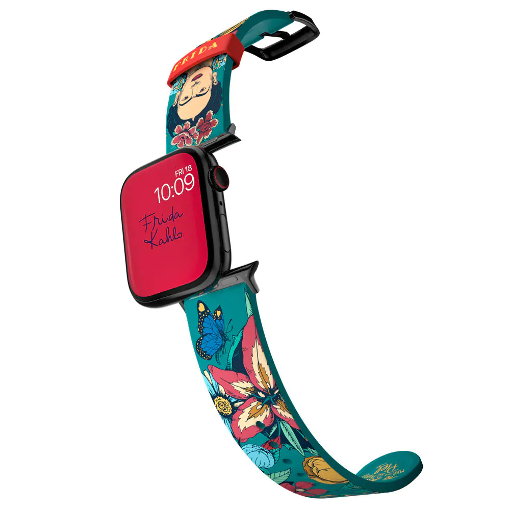 Remienok na smart hodinky Frida Kahlo + dizajny ciferníka produktová fotografia
