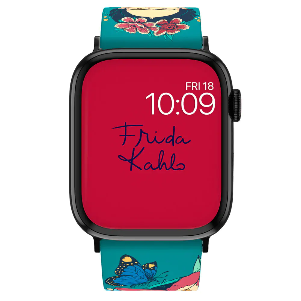 Remienok na smart hodinky Frida Kahlo + dizajny ciferníka produktová fotografia