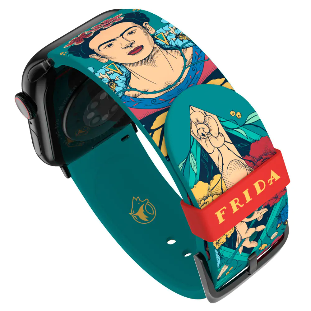 Remienok na smart hodinky Frida Kahlo + dizajny ciferníka produktová fotografia