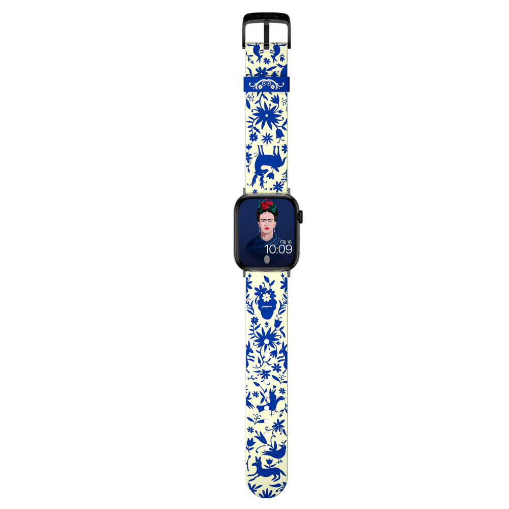 Frida Kahlo Talavera Tradition remienok na Smartwatch + designs ciferníka produktová fotografia