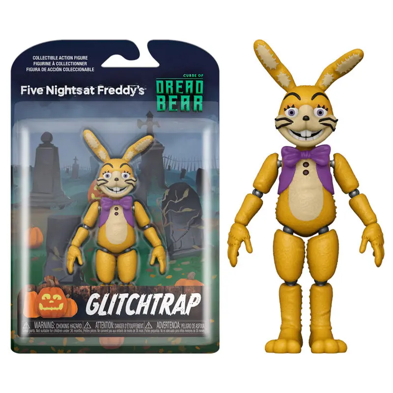 Five Nights at Freddy's Dreadbear Action Figure Glitchtrap 13 cm termékfotó