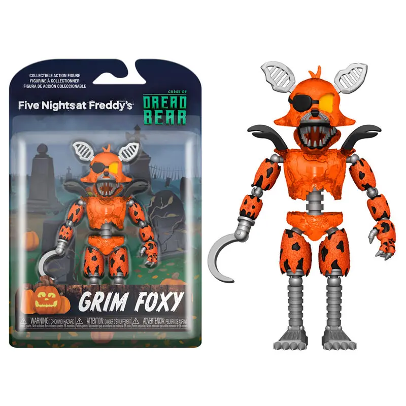 Five Nights at Freddy's Dreadbear Action Figure Grim Foxy 13 cm termékfotó