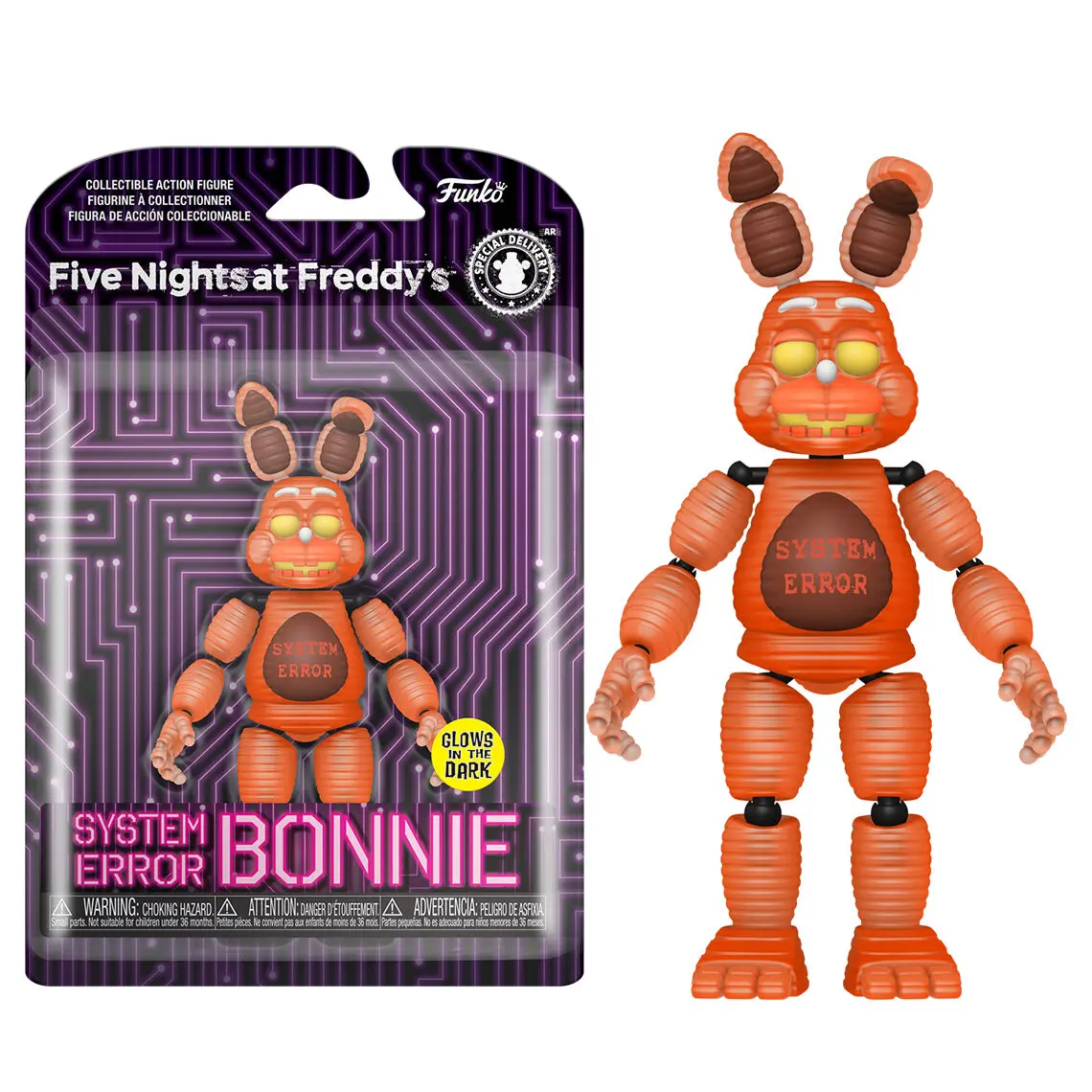 Five Nights at Freddy's Akčná figúrka Error Bonnie (GW) 13 cm termékfotó