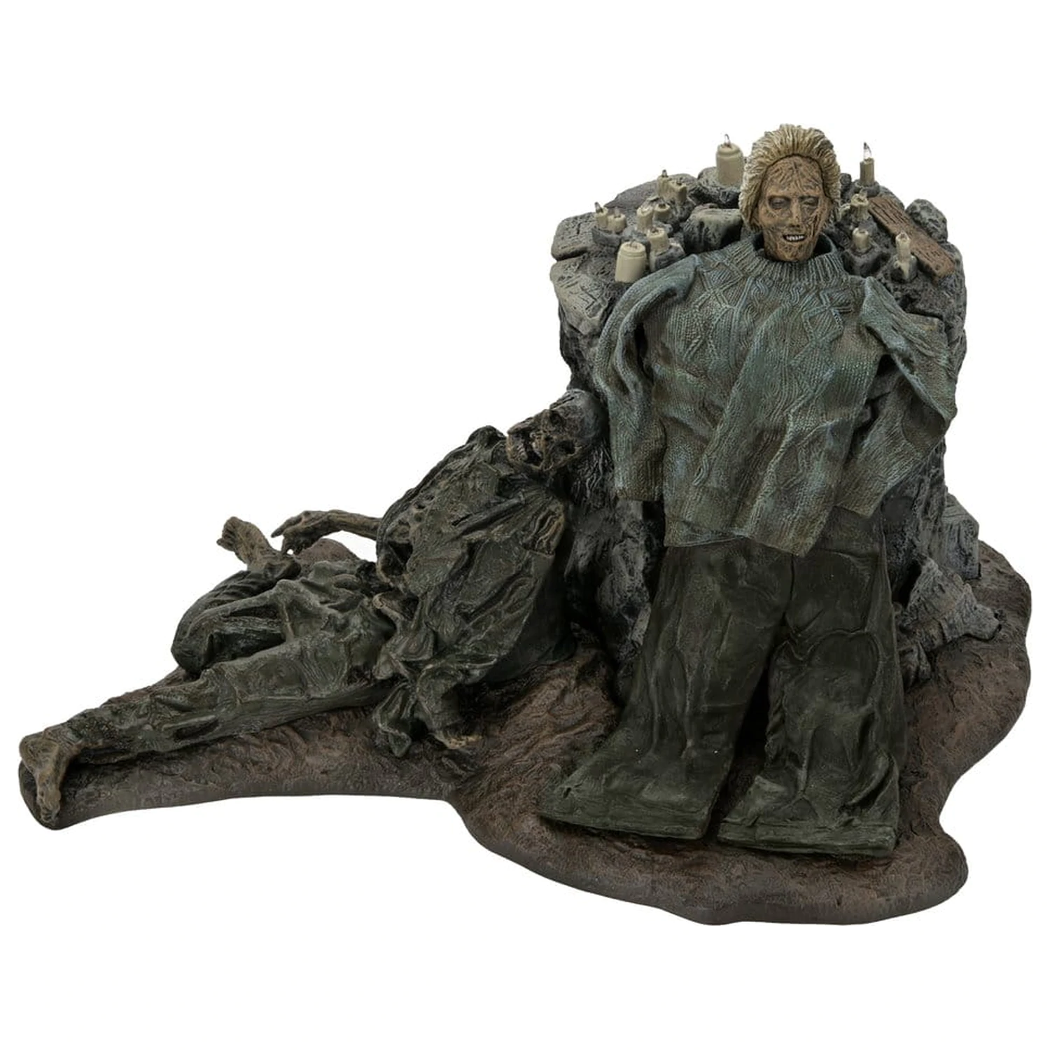 Friday the 13th: The Game Dioráma Trenchcoat with Spikes Inferno Room Deluxe Set produktová fotografia