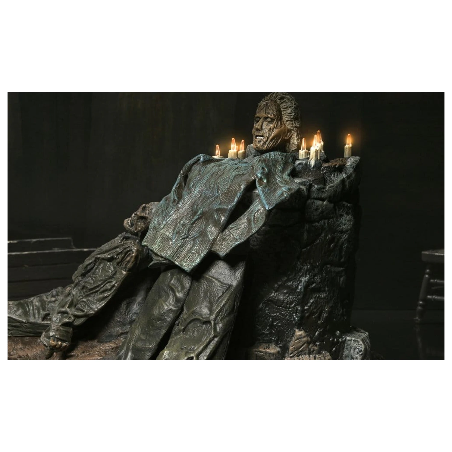 Friday the 13th: The Game Dioráma Trenchcoat with Spikes Inferno Room Deluxe Set produktová fotografia