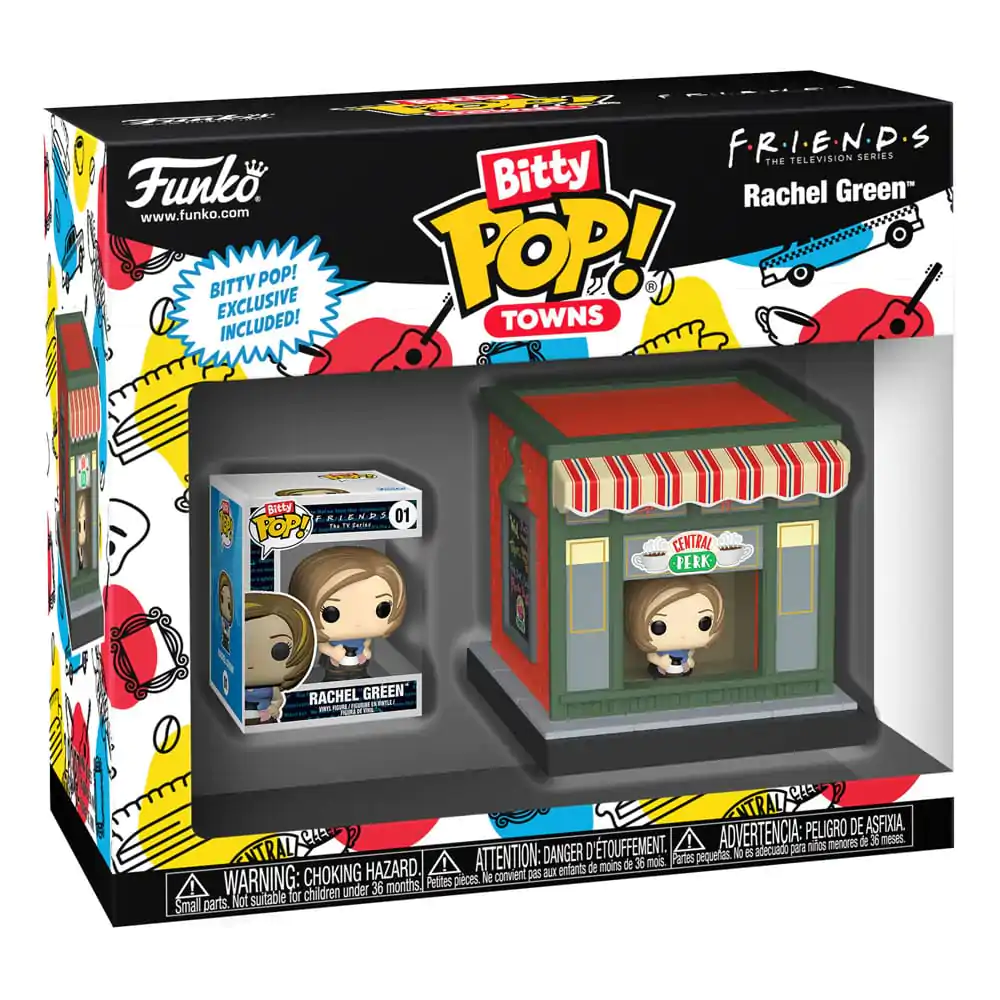 Friends Bitty Funko POP! Town Vinyl figúrka Rachel at Central Perks 2,5 cm termékfotó