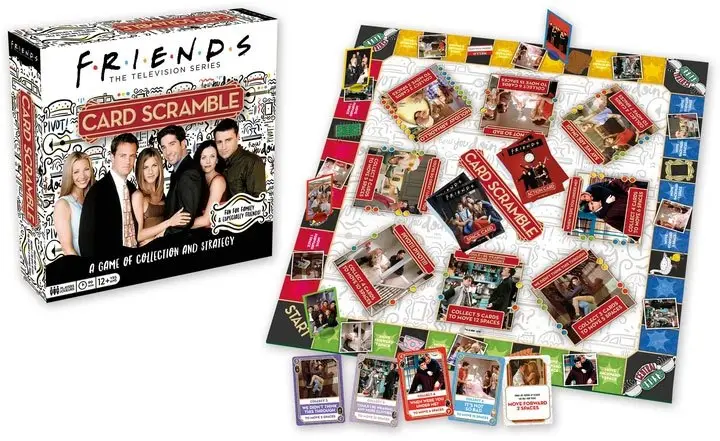 Friends dosková hra Card Scramble Anglická verzia produktová fotografia