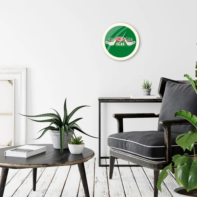 Friends Central Perk nástenné hodiny produktová fotografia