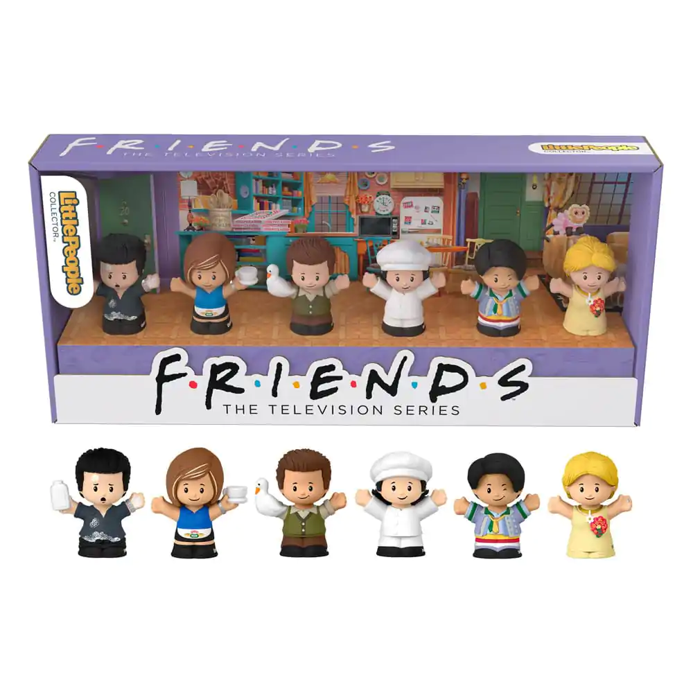 Friends Fisher-Price Little People Collecter Mini figúrky 6-Pack 7 cm produktová fotografia
